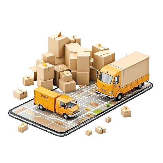 Moving Services Illustration